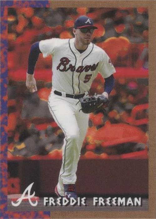 2018 Topps Throwback Thursday #TBT - Freddie Freeman #114
