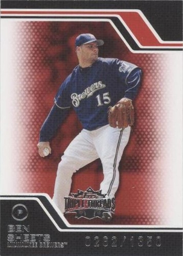 2008 Topps Triple Threads - Ben Sheets #52