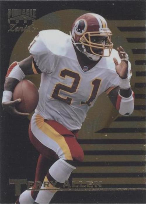 1997 Pinnacle Zenith Terry Allen #59