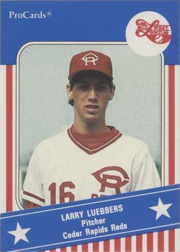 1991 ProCards Midwest League All Star Game - Larry Luebbers #MWL 22