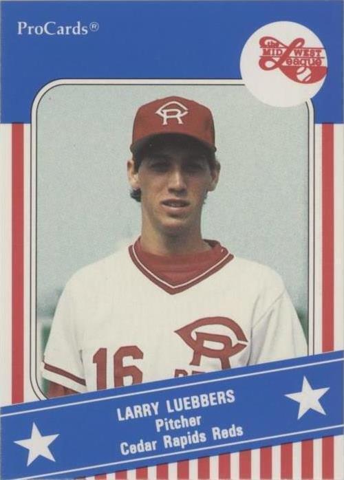 1991 ProCards Midwest League All Star Game - Larry Luebbers #MWL 22