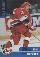 1999-00 In the Game Be A Player Memorabilia - Sami Kapanen #55