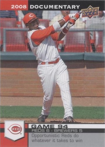 2008 Upper Deck Documentary - Brandon Phillips #2774