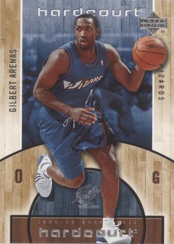 2005-06 Upper Deck Hardcourt - Gilbert Arenas #89