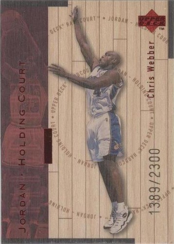 1998-99 Upper Deck Hardcourt - Chris Webber/Michael Jordan #J29