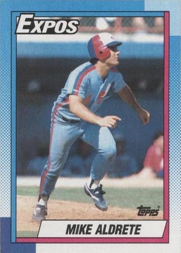 1990 Topps - Mike Aldrete #589