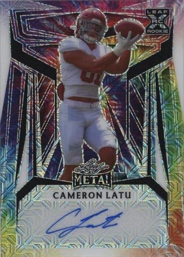 2023 Leaf Metal Cameron Latu #BA-CL1