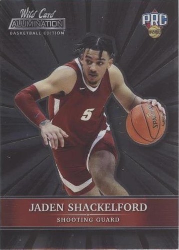 2021-22 Wild Card Alumination - Jaden Shackelford #ABC-31