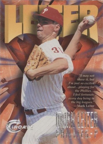 1997 Skybox Circa - Mark Leiter #170