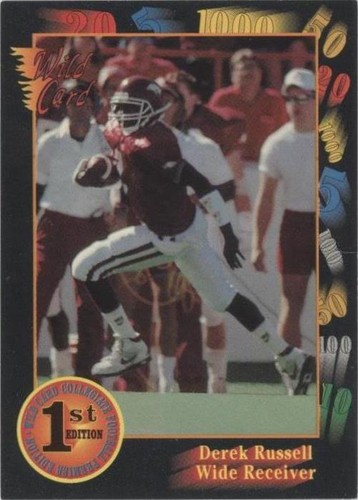 1991 Wild Card Draft Derek Russell #49