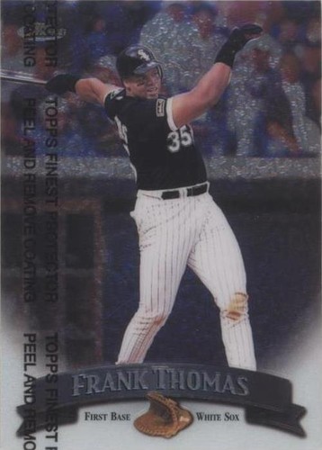 1998 Topps Finest - Frank Thomas #151
