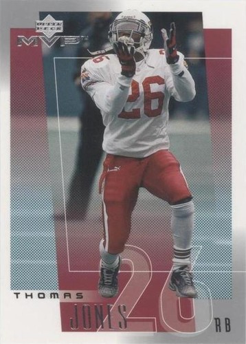 2001 Upper Deck MVP Thomas Jones #3
