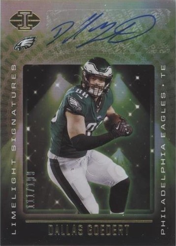 2021 Panini Illusions Dallas Goedert #LS-DG