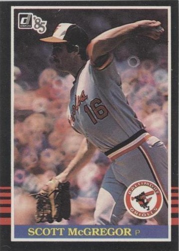 1985 Donruss - Scott McGregor #413