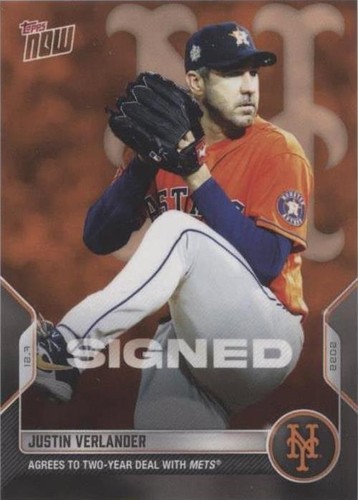 2022 Topps Now - Justin Verlander #OS-44