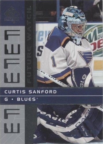 2002-03 SP Authentic - Curtis Sanford #158