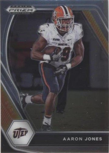 2021 Panini Prizm Draft Picks Aaron Jones #97