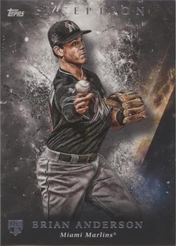 2018 Topps Inception - Brian Anderson #60