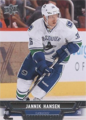 2013-14 Upper Deck - Jannik Hansen #197
