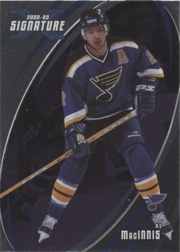 2002-03 In the Game Be A Player Signature Series - Al MacInnis #159