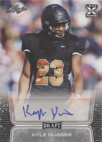2020 Leaf Draft Kyle Dugger #BA-KD1