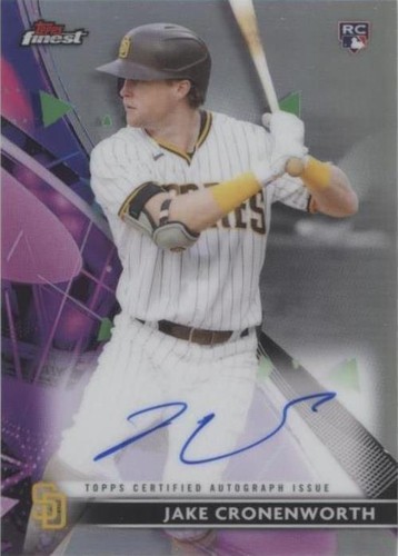 2021 Topps Finest - Jake Cronenworth #FA-JC