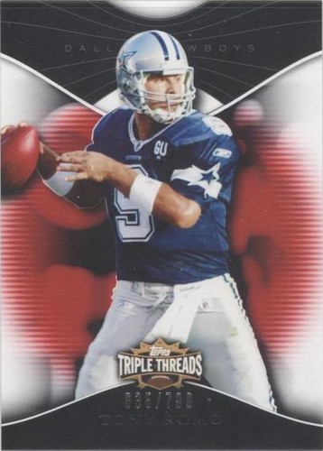 2009 Topps Triple Threads Tony Romo #12