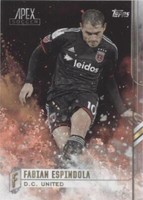 2015 Topps Apex Fabian Espindola #76