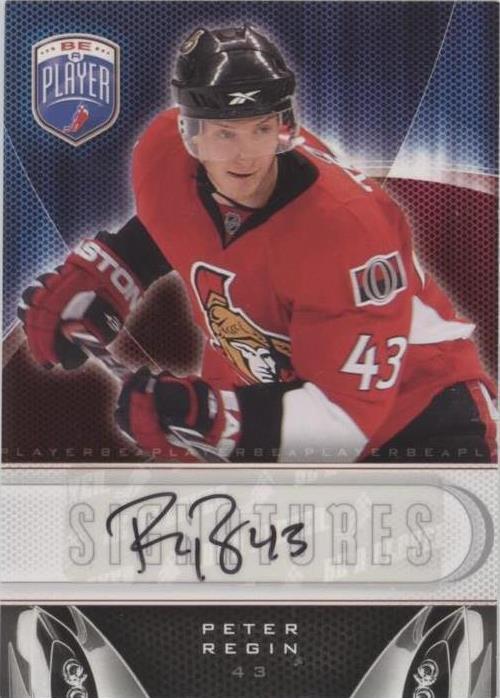 2009-10 Upper Deck Be a Player - Peter Regin #S-RE