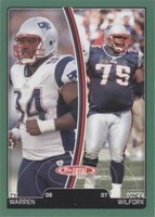 2007 Topps Total Ty Warren Vince Wilfork #401