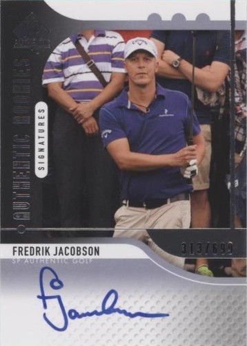 2012 SP Authentic - Fredrik Jacobson #94