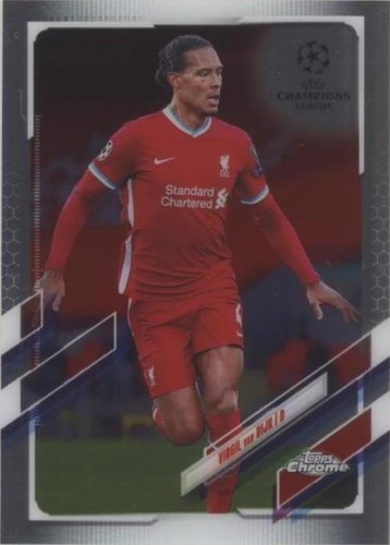 2020-21 Topps Chrome UCL Virgil van Dijk #46