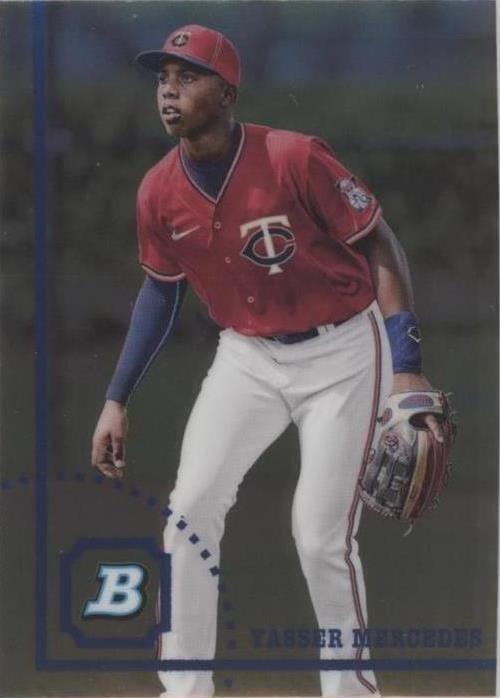2022 Bowman Heritage - Yasser Mercedes #BHPC-90