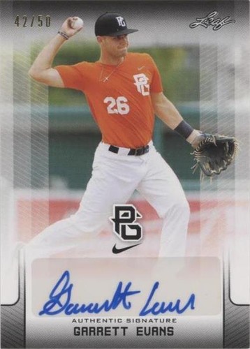 2017 Leaf Perfect Game National Showcase - Garrett Evans #BA-GE1
