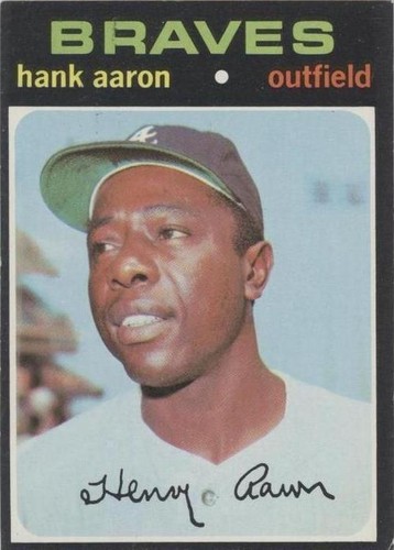 topps 47 HANK AARON 野球カード topps 47 HANK AARON 野球カード 1955 Topps Baseball #47 Hank