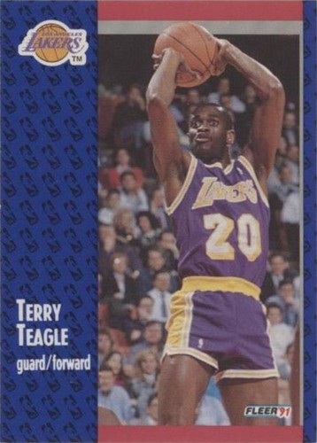1991-92 Fleer - Terry Teagle #103