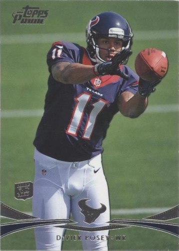 2012 Topps Prime DeVier Posey #98