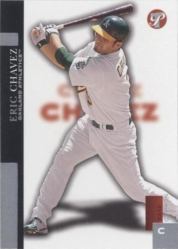 2005 Topps Pristine - Eric Chavez #47