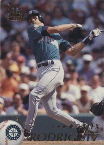 PACIHC CROWN E ALEX・RODRIGUEZ ALEX RODRIGUEZ 1999 PACIFIC CROWN ROYALE DIE CUT SEATTLE