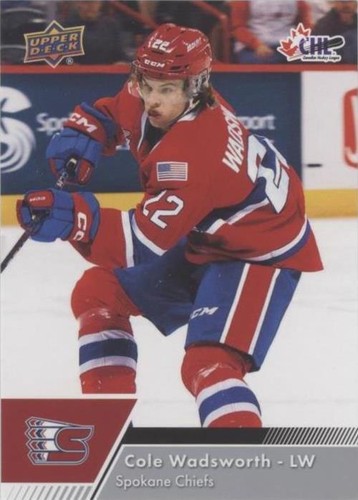2022-23 Upper Deck CHL - Cole Wadsworth #222