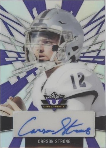 2022 Leaf Valiant Carson Strong #PA-CS1