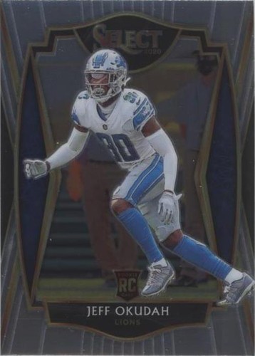 2020 Panini Select Jeff Okudah #186