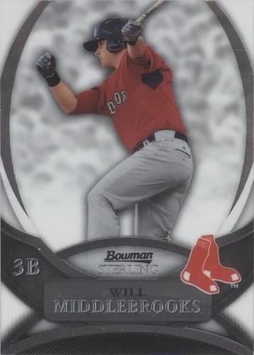 2010 Bowman Sterling - Will Middlebrooks #BSP-WMI
