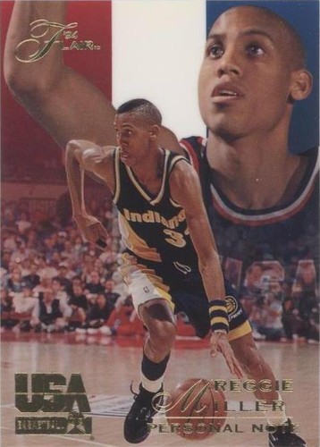 1994 Flair USA Basketball - Reggie Miller #63