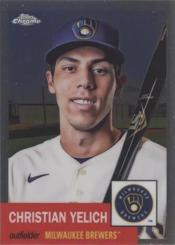 2022 Topps Chrome Platinum Anniversary - Christian Yelich #489