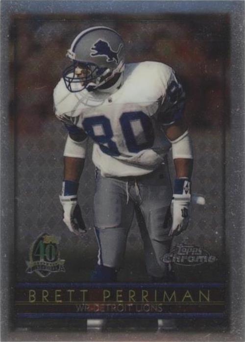 1996 Topps Chrome Brett Perriman #5