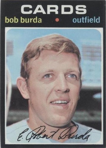 1971 Topps - Bob Burda #541