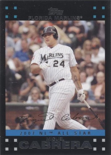 2007 Topps Updates & Highlights - Miguel Cabrera #UH258