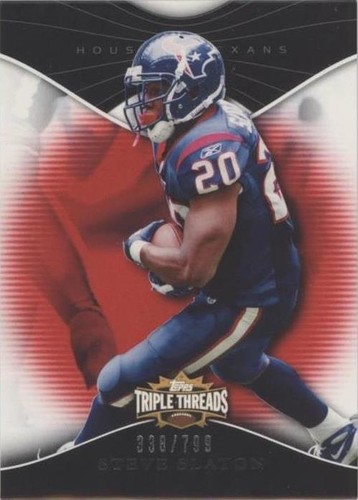 2009 Topps Triple Threads Steve Slaton #34