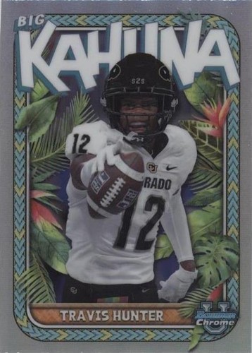 2023 Bowman University Chrome Travis Hunter #TBK-12